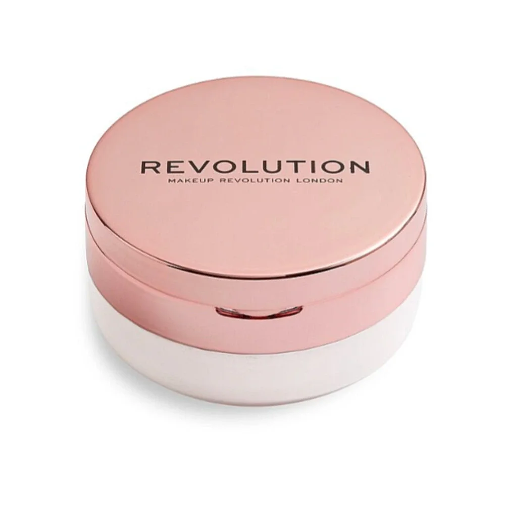 Revolution Conceal & Fix Setting Powder Deep Honey NIB